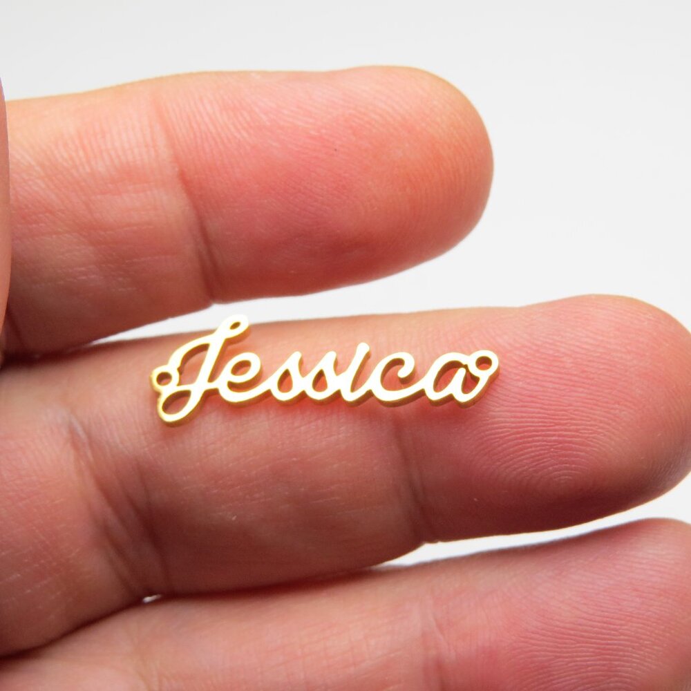 Mikeadam14k Gold Name Plate JESSICA